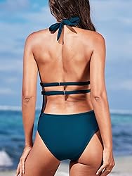 CUPSHE Women's One Piece Swimsuit Bathing Suit Deep