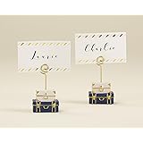 Amazon Com Kate Aspen Eiffel Tower Place Card Holders Kitchen Dining