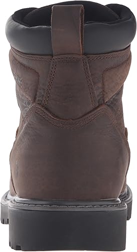 wolverine men's floorhand 6 inch waterproof steel toe work shoe
