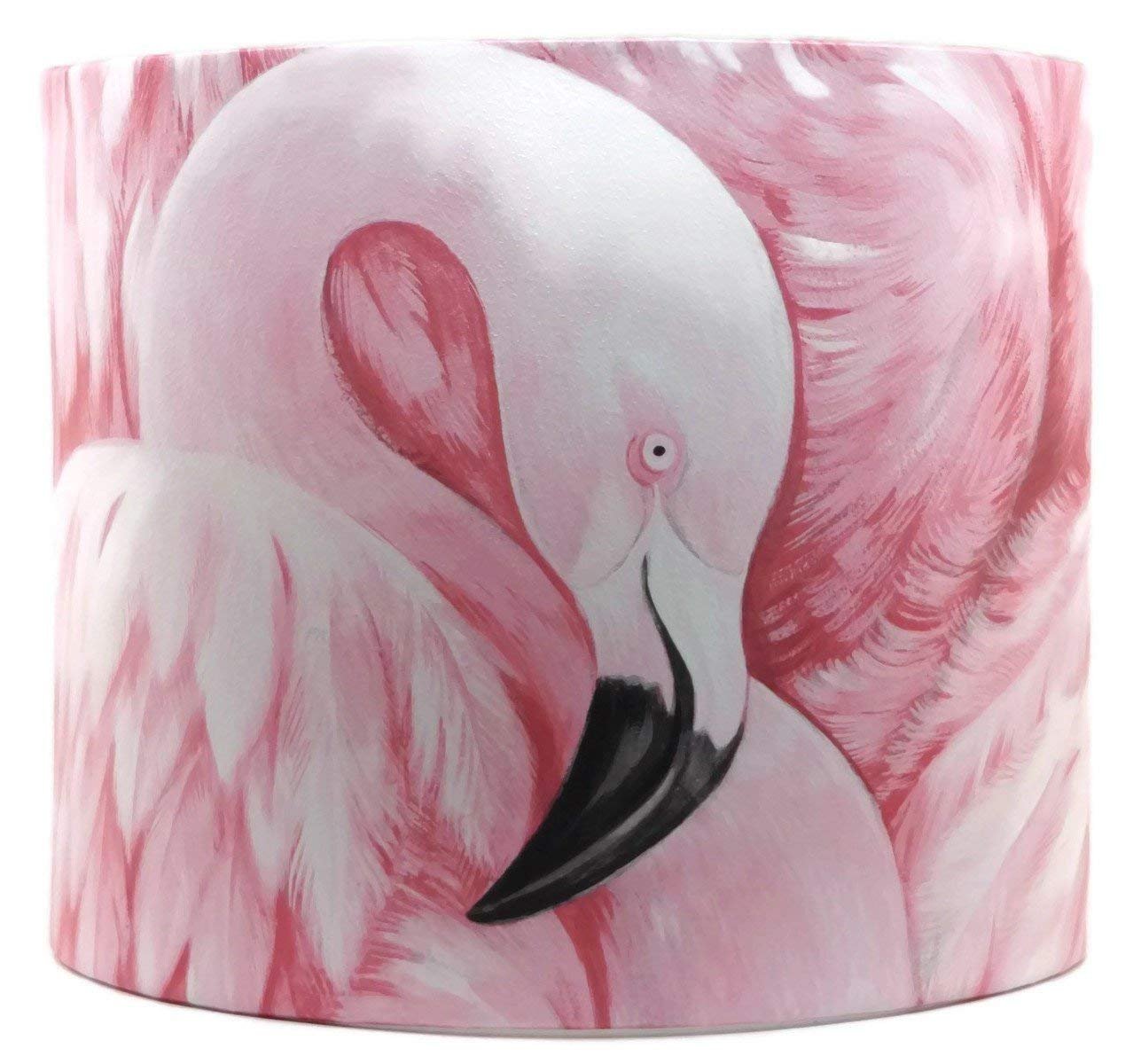Flamingo Lampshade Ceiling Pendant Light Shade Large 12" Drum Lamp
