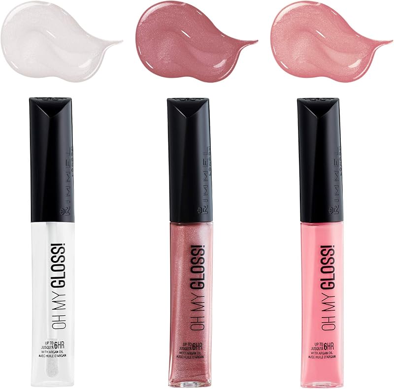 Rimmel Oh My Gloss! Classic Gloss Set Pack of 3 Lip Glosses