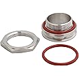 Semfeil Brew TRUE 2" Tri clamp Bulkhead Compression Fitting 304 Stainless Steel Homebrew Kettle Pot 2 Inch Tri Clamp Weldless Bulkhead Fittings