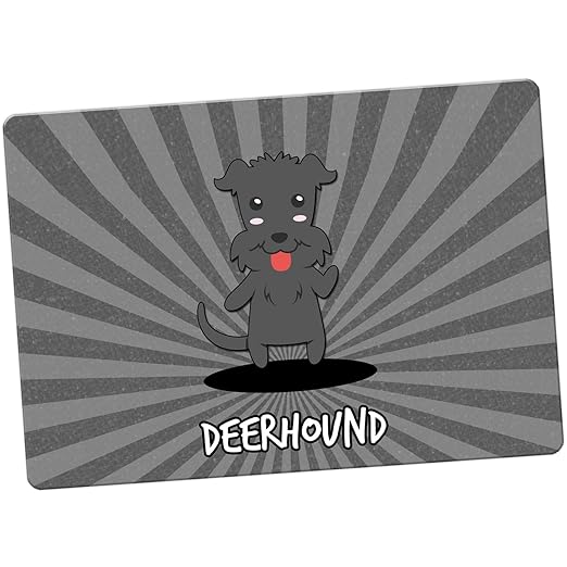 Cartoon perros de Escocia imán para nevera, Deerhound, Scottish ...