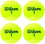 Wilson Championship Extra Duty 4Tball Tennis Balls Yellow One Size