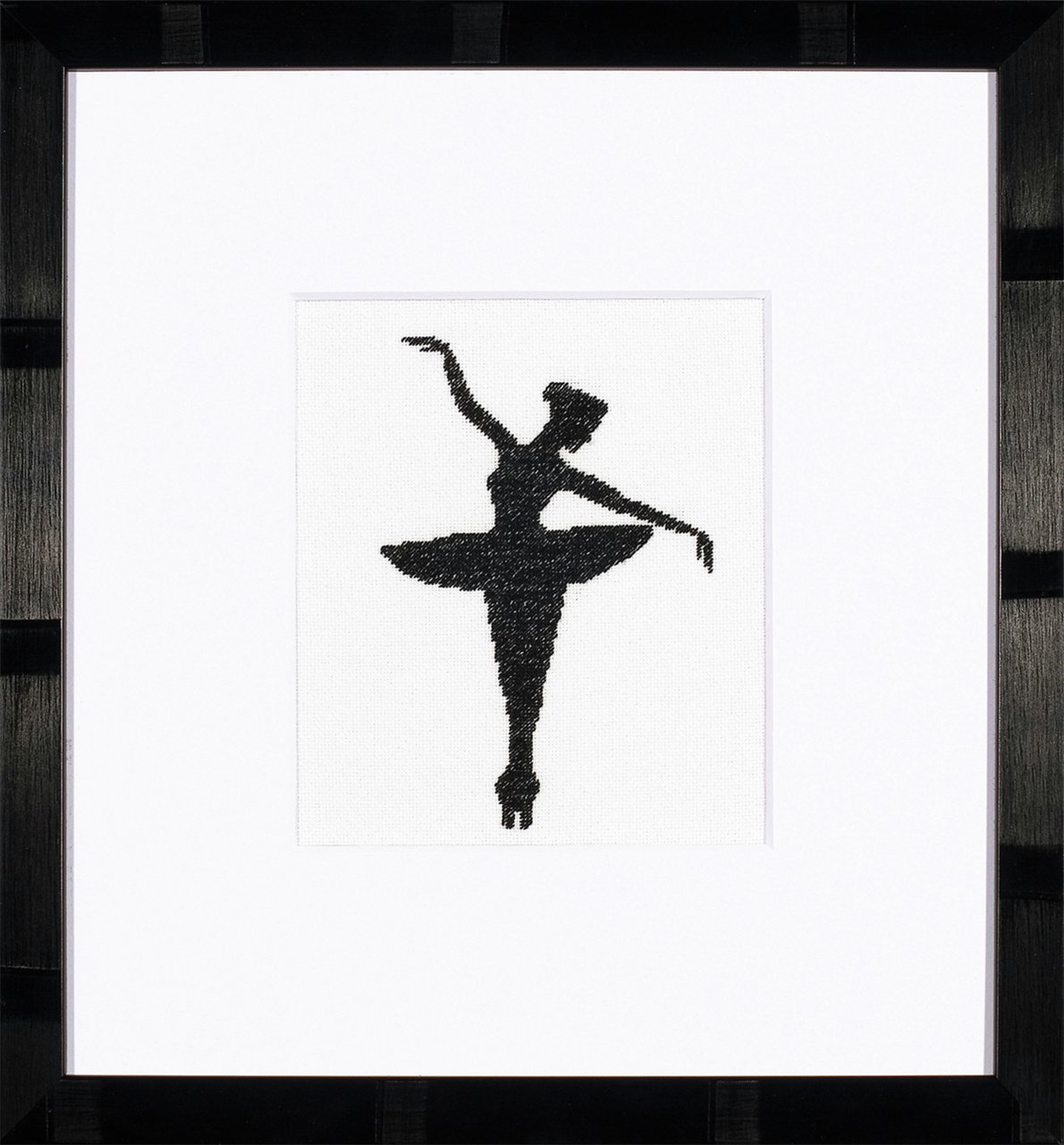 Lanarte Counted Cross Stitch Kit: Ballet Silhouette 1, NA, 1.5 x 14.5cm