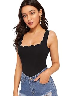 square neck tank top amazon