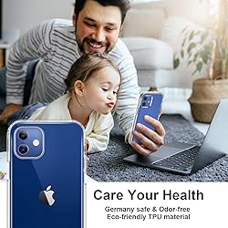 Diaclara Designed for iPhone 12 Mini Case, Full