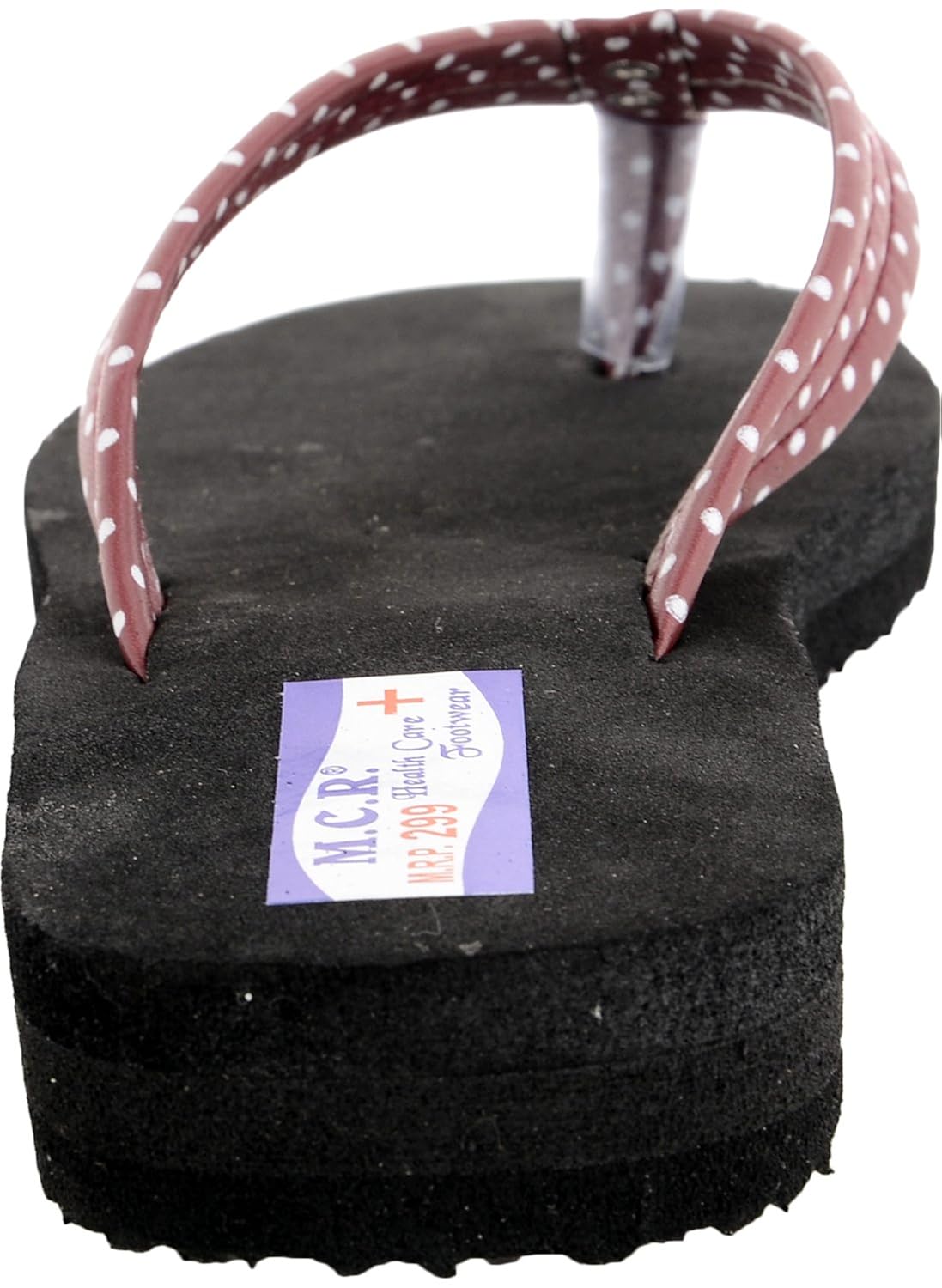 mcr healthcare footwear women's synthetic, rubber sandals (multicolour)