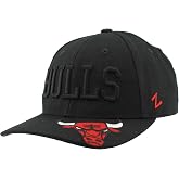 ZHATS NBA Unisex-Adult NBA Officially Licensed Adjustable Snapback Hat Contender Black