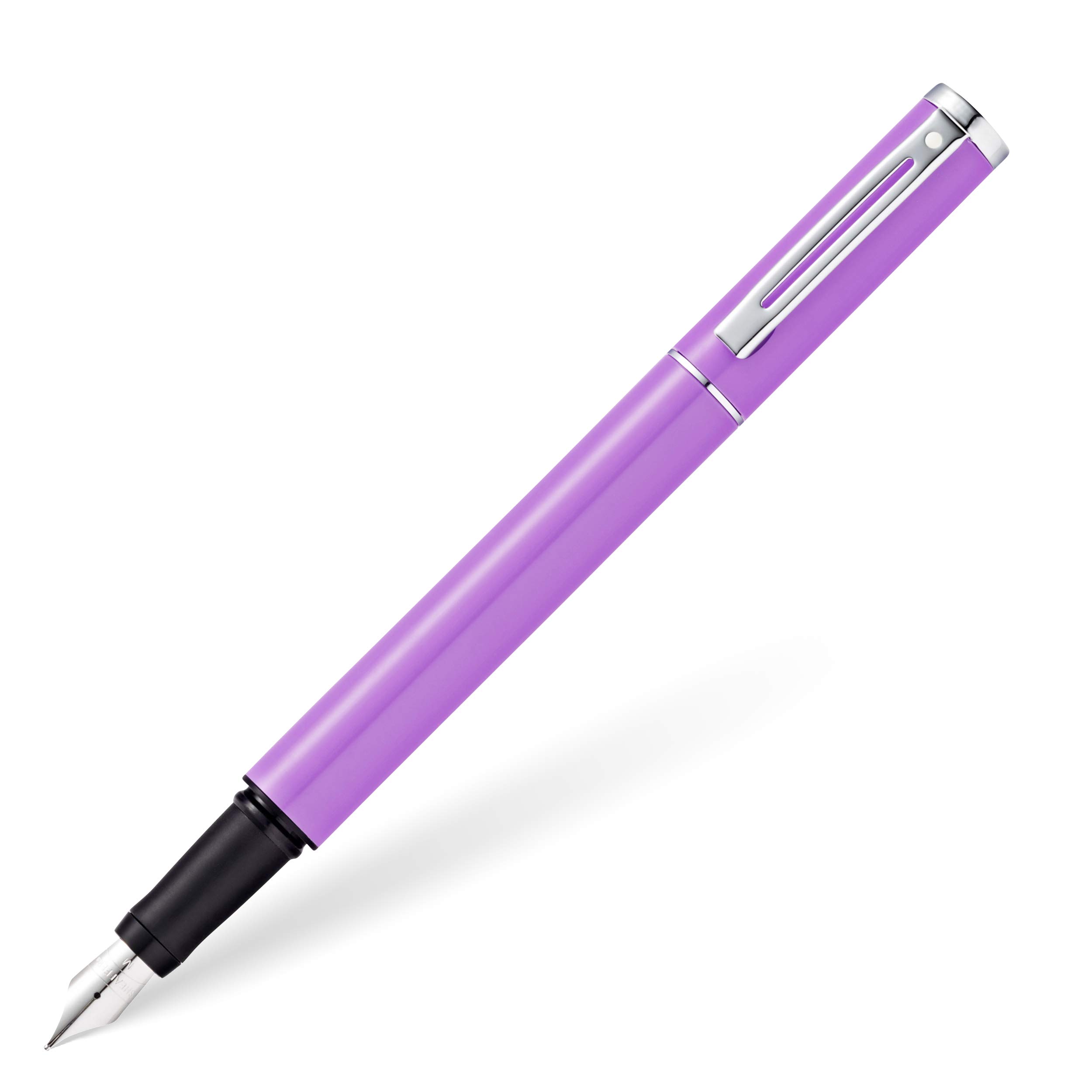 Sheaffer Pop Lilac Fountain Pen with Chrome Trim and Medium Nib in Gift Box (E0920353)
