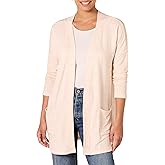 Amazon Essentials Women's Relaxed-Fit Ultra-Lightweight Open-Front Cardigan