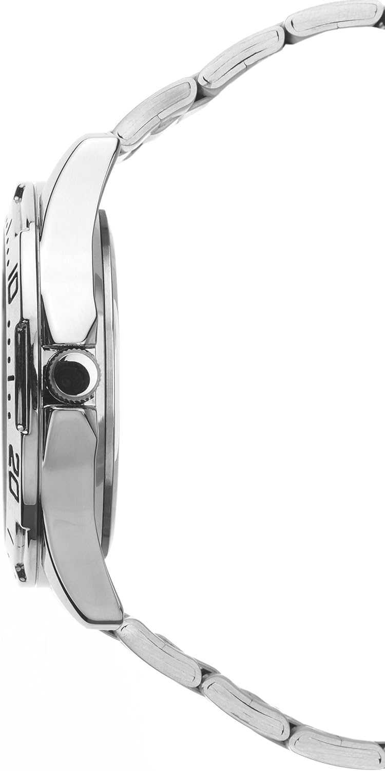 Sekonda Men's Quartz Watch with Black Dial Analogue Display and Silver Stainless Steel Bracelet 1171.27 - Image 3