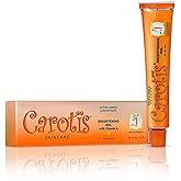 CAROTÏS Brightening Gel | 30g / 1 fl oz | Fade Dark Spots on: Face Armpit, Body Knees, Feet, Hands, & Even Out Skin Tone | with Carrot Oil and Alpha Arbutin, For