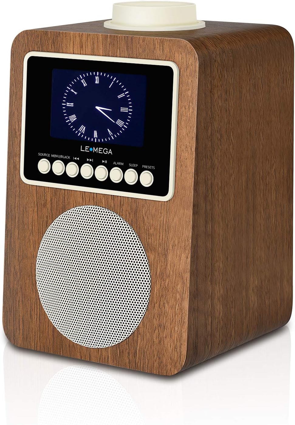 LEMEGA CR2 DAB/DAB+&FM Digital Radio, Clock radio with Bluetooth, 4