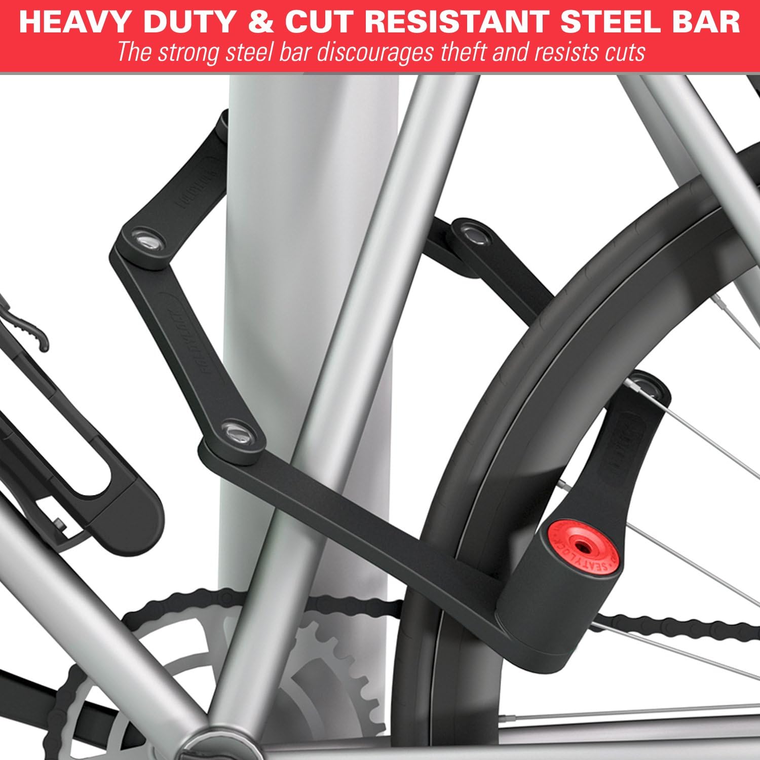 foldylock compact bike lock extreme bike lock heavy duty bicycle security chain lock steel bars