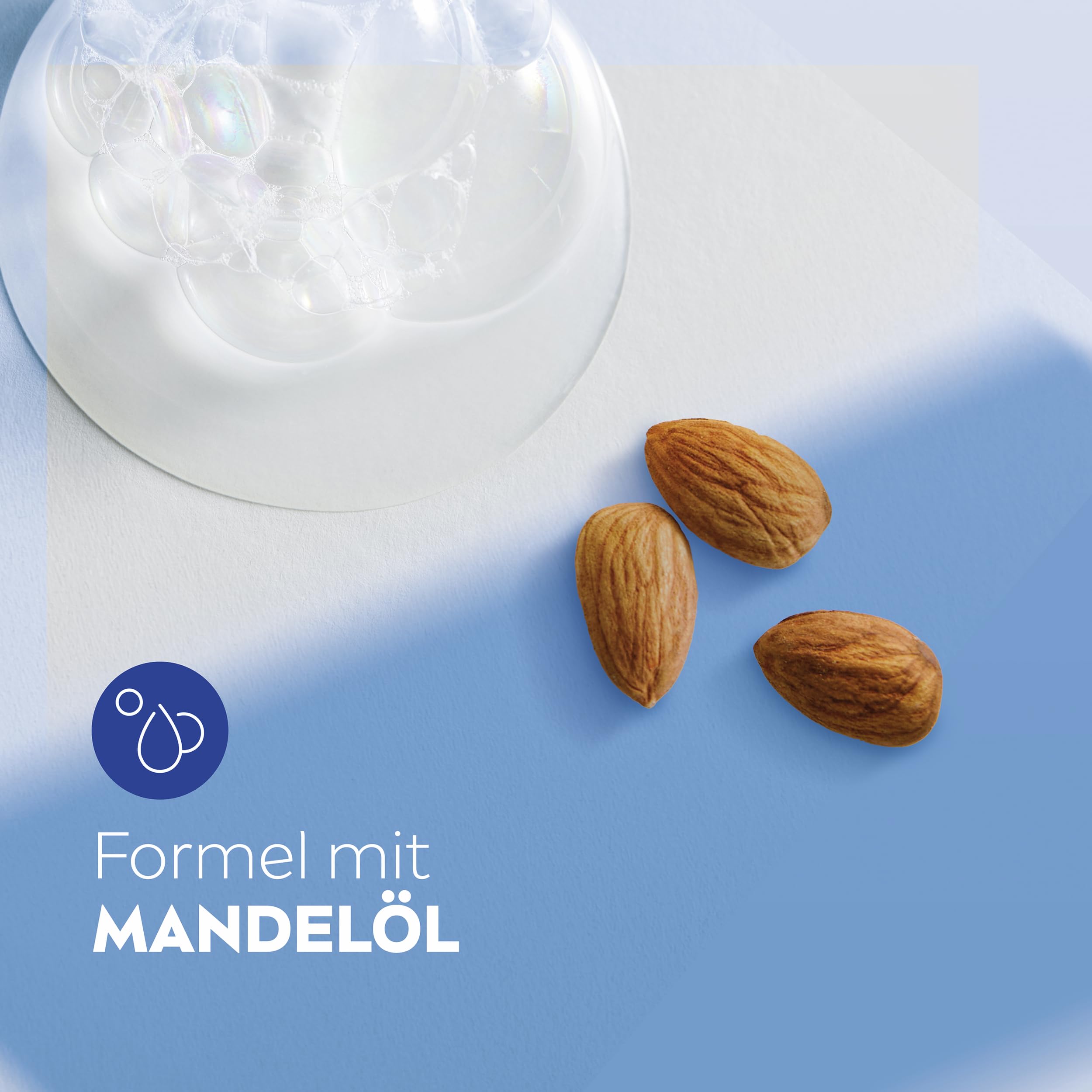 NIVEA Creme Soft Pflegeseife Nachfüllbeutel (500 ml), pflegende Handseife mit Mandel-Öl, mild duftende Flüssigseife zur sanften und hygienischen Reinigung 5