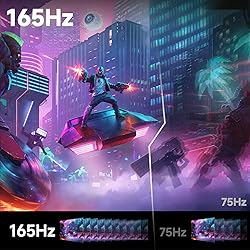 memzuoix 27-Inch Gaming Monitor, 144Hz, QHD