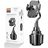 Cup Phone Holder for Car, Tollefe Car Phone Cup Mount, Adjustable Gooseneck Cup Cell Phone Mount Compatible with iPhone 12 Pr