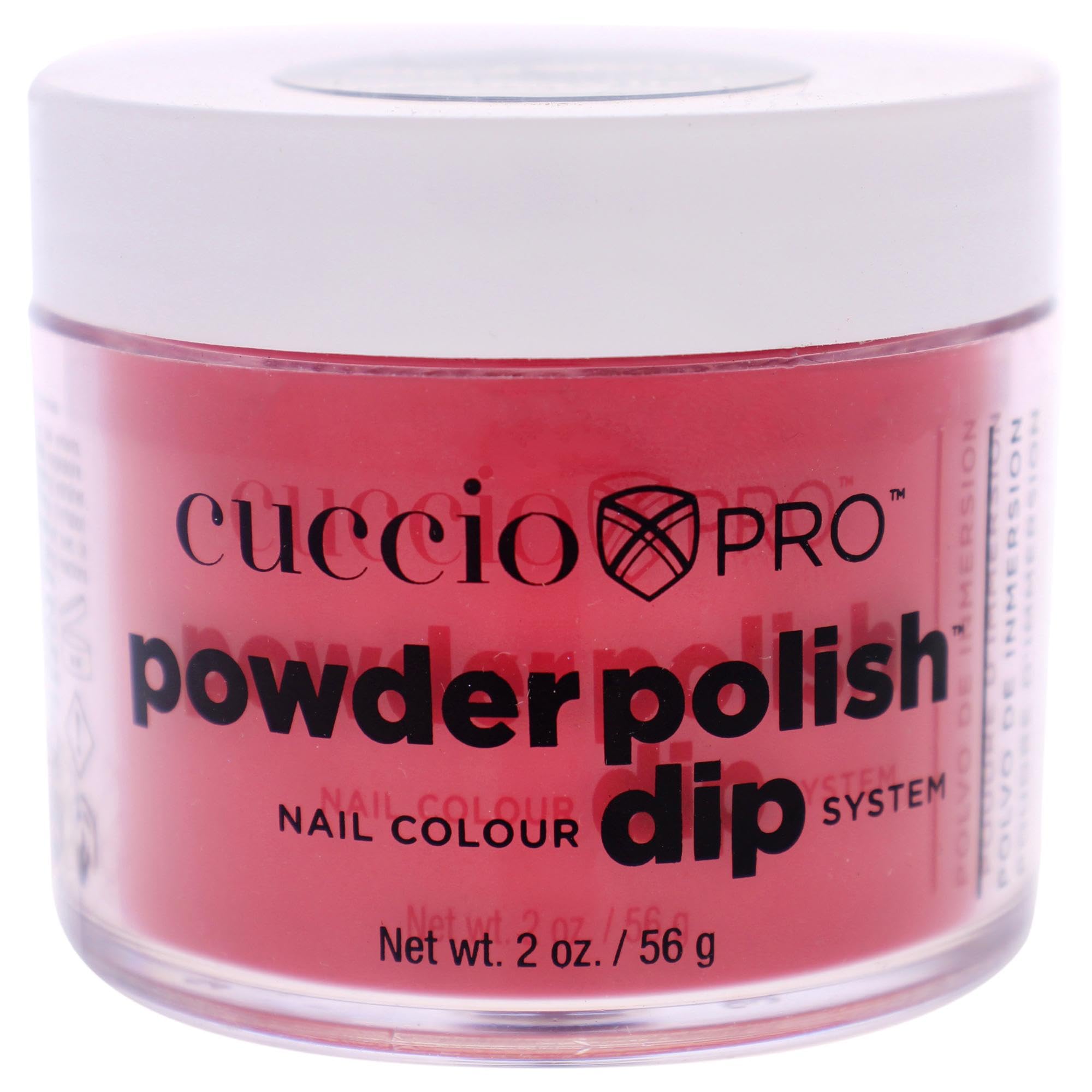 Cuccio - Pro Powder Polish Nail Colour Dip System - Candy Apple Red - for Women - Nail Powder - 2 oz