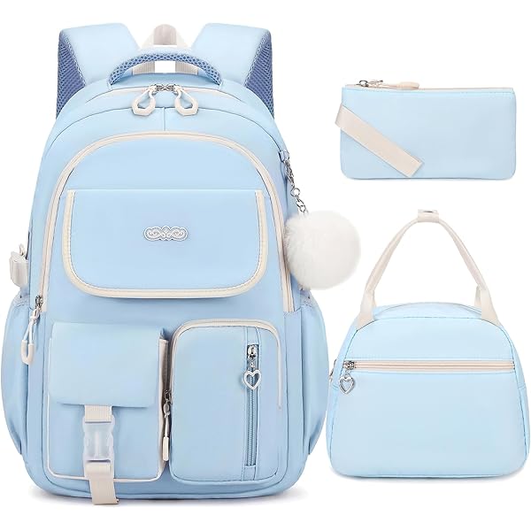 Aazon.co: YATION Black Backpack For Woen And Teen Girls,School