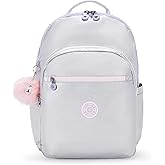 Kipling Women's Seoul Extra Large Bts 17" Laptop Backpack, Durable, Roomy with Padded Shoulder Straps, Built-In Protective Sleeve