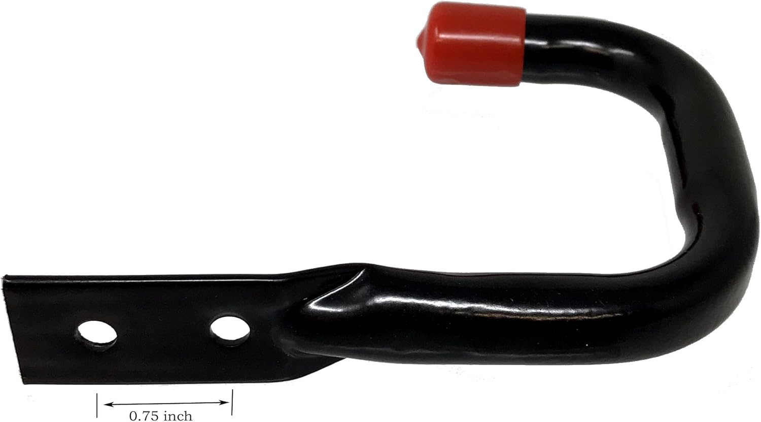 Tetra-Teknica UH03-6P Heavy Duty Garage Storage Utility Hooks, Color Black, 6 per Pack - - 