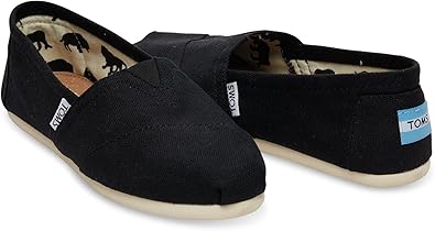 black toms shoes