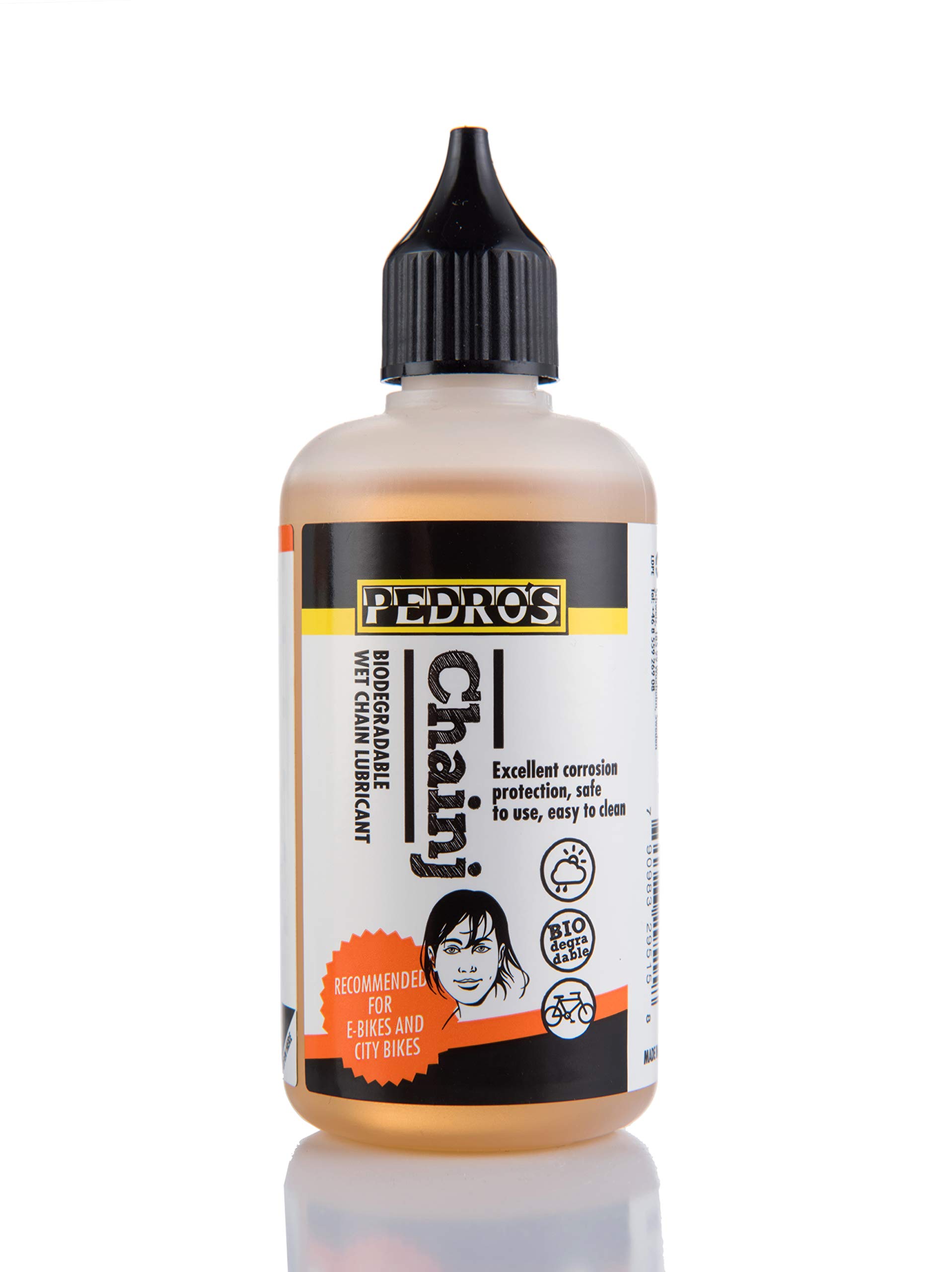 Pedro's Unisex Adult Chainj Lubricant - Yellow, 100 ml