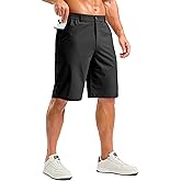 G Gradual Men's Shorts 11" Lightweight Casual Shorts for Men with 3 Pockets Summer Quick Dry Breathable Golf Shorts