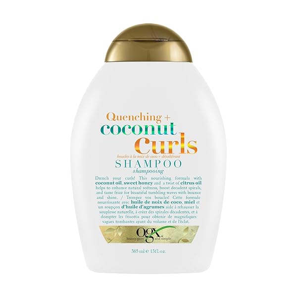 OGX QUENCHING + COCONUT CURLS SHAMPOO, 385ML