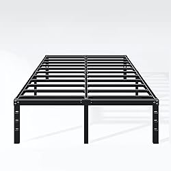 Hafenpo 16 Inch Full Bed Frame - Sturdy Metal