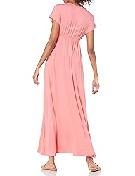 Amazon Essentials Women's Waisted Maxi Dress