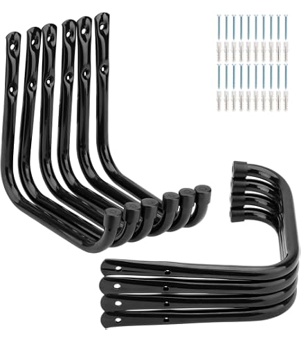 Amazon.com: 12 Pack Garage Storage J Hooks, 4.1Inches Heavy Duty