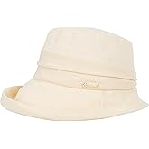 Women Wide Brim Sun Hats UV Protection Bucket Hat, Breathable & Packable Summer Beach Hat for Outdoor Travel & Garden