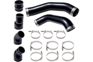 EVIL ENERGY Intercooler Piping Compatible with 2013-2018 Dodge Ram 2500/3500 6.7L Cummins Diesel, Stainless Steel Intercooler