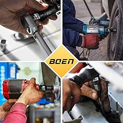 BOEN 5 Piece Impact Socket Adapter Set and Reducer