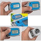 CBK Turbine Digital Diesel Fuel Flow Meter Oval Gear Flow Gauge BSPT/NPT 1" 200L/Min