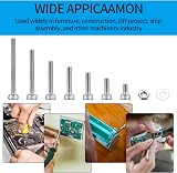 Jttxiu 410-Piece M2 Hex Socket Screw Set 304 Stainless Steel Nuts Washers with view 7