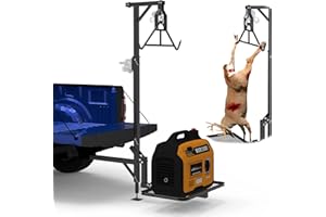 CROSSHIP Truck Hitch Game Hunting Hoist with Deer Drag Harness