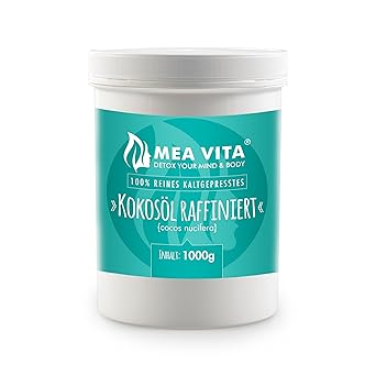MeaVita Kokosöl, raffiniert, 1er Pack (1 x 1000g)