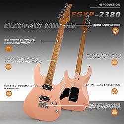 EART 6 String Solid Body Electric Guitar EYP-OMNI24