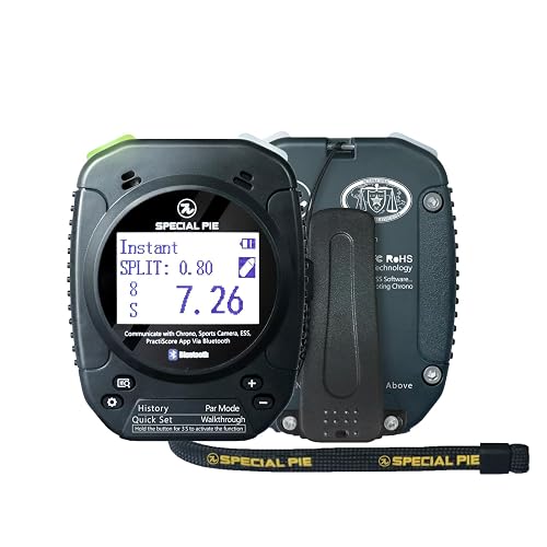 SPECIAL PIE Shot Timer – Smart Sound Sensor, Bluetooth Competition ...