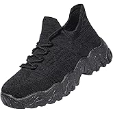 Walking Shoes Slip-On Womens Running Tennis Unisex Mens Shoes MD Sole Lightweight Sneakers Breathable Arch Support Running Gym Shoes