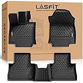 LASFIT Floor Mats Fit for Lexus 2026 2025 2024 2023 2022 NX/NX250/NX350 (Not for Hybrid), All Weather Car Mats for Lexus NX 250/NX 350/NX 350 F Sport TPE Heavy Duty Floor Liners,Front & Rear Rows