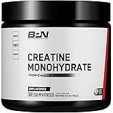 BARE PERFORMANCE NUTRITION, BPN Pure Creatine Monohydrate Powder By Creapure, 5g of Creatine per Serving, Supports Muscle Growth, Unflavored Creatine Powder, 30 Servings