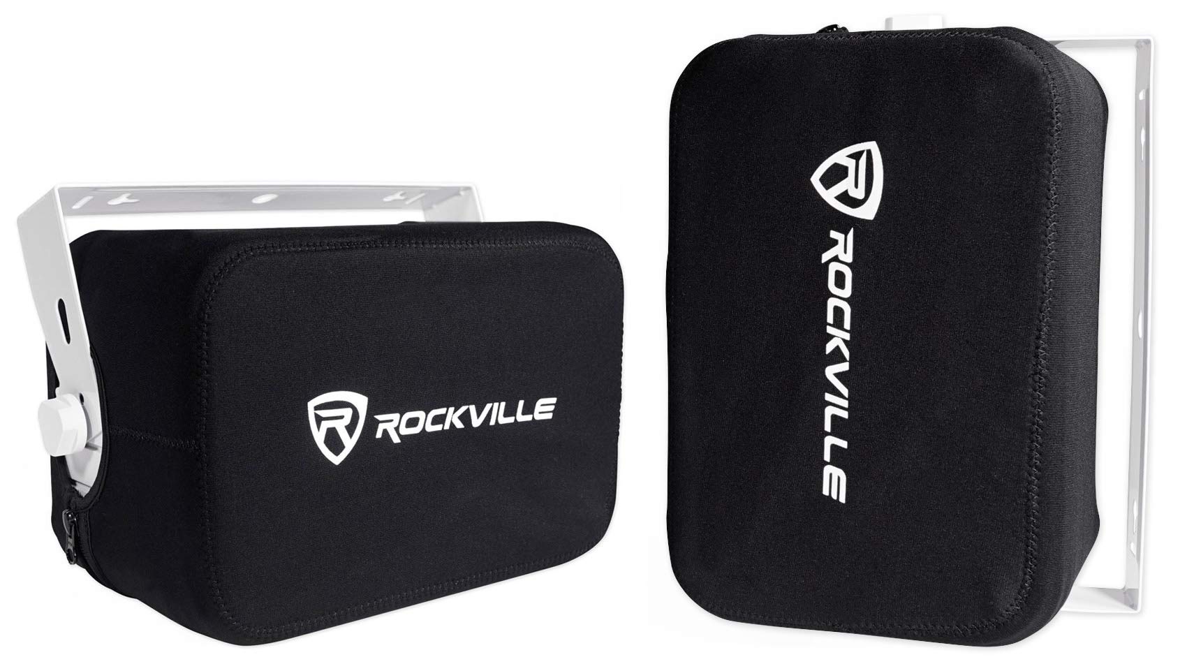 Rockville 2 RWBC65S Neoprene Covers for Select 6.5" Outdoor/Patio/Boat Speakers