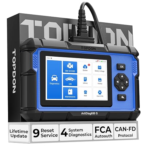 OBD2 Scanner TOPDON AD600S Scan Tool, Code Reader, Diagnostics Scanner ...