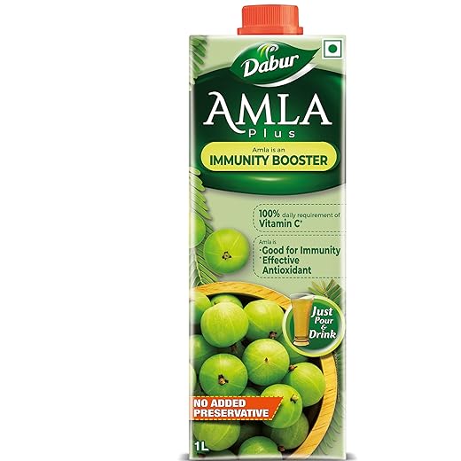 DABUR Amla Plus Pouch, 1 L