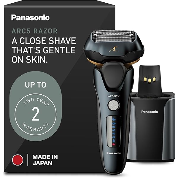 脱毛・除毛 Panasonic LAMDASH A quantum leap in personal grooming; Lamdash Skincare Shaver