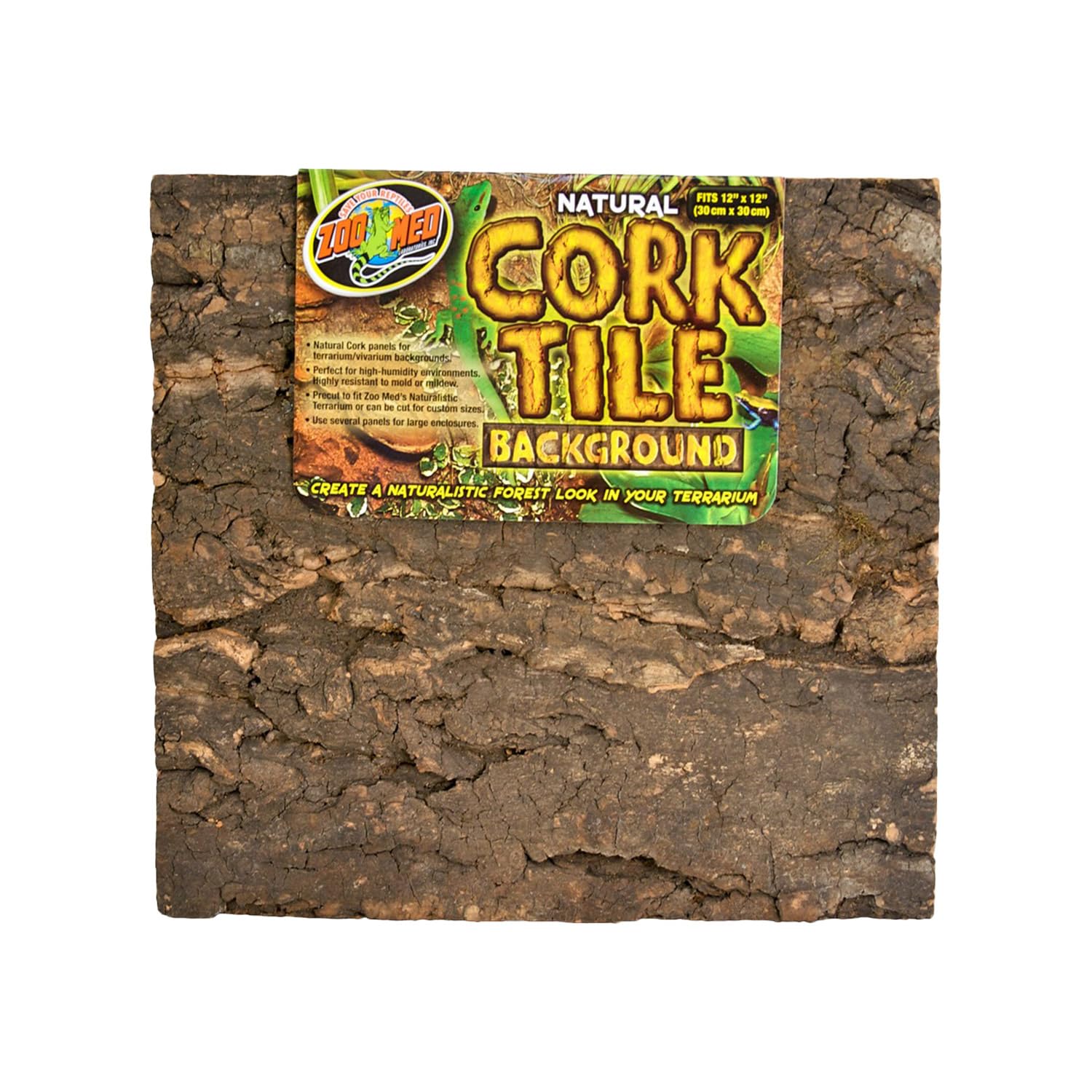 Zoo Med NCB-1 Cork Tile Background, 30 x 30 cm